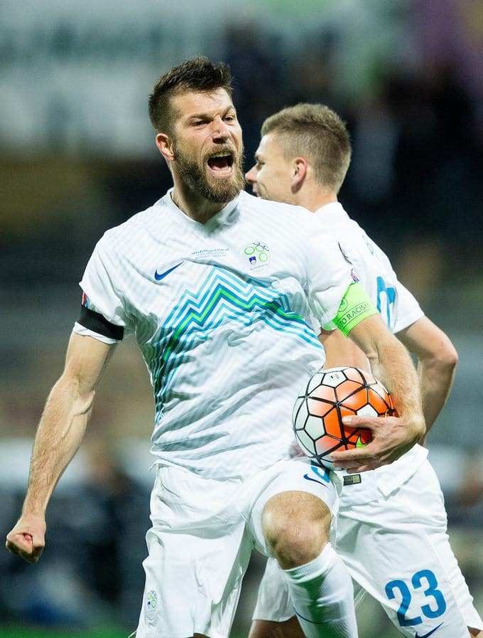 Боштьян Цесар – ветеран сборной Словении