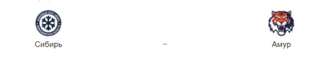 Прогноз на матч: «Сибирь» - «Амур», 24.12.2020